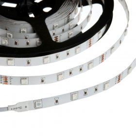 32.8FT 10M Multicolor RGB LED Strip Lights, 300 SMD 5050 LEDs, 24V DC, 72 Watts, IP33 Nonwaterproof (2x 5M/Reel)