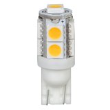 Miniature Wedge Retrofit 194 921 168 LED Bulb, 9 SMD 5050 LEDs, 1.8W, 10-15W Equal, 5-Pack
