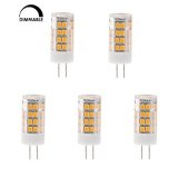 Dimmable T4 GY6.35 100-240V LED Bulb, 3.5 Watts, 35W Equivalent, 5-Pack