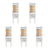 T4 GY8.6 LED Bulb, 2.3 Watts, 20W Equivalent, 5-Pack