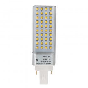 PLC Lamp G24D 2-Pin LED Bulb, 8 Watts, 18W Equivalent