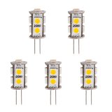 AC/DC12V, Back-Pin Tower T3 JC G4 LED Bulb, 1 Watt, 8-10W