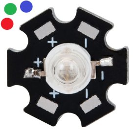 High Power LEDs - 3W - RGB - 10-Pack