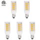 Dimmable Mini Candelabra E11 Base LED Bulb, 3.5 Watts, 35W Equivalent, 5-Pack