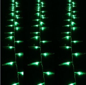 Battery Operated LED Christmas Lights - 4 Feet String of 10pcs LEDs