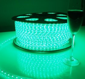 LED Lysslange Diodelys, SMD 5050 Dioder, Grøn, 1 Meter