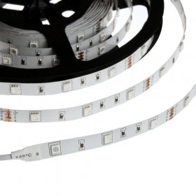 Bandeau LED RGB, 5m 300-LED 12V 72W IP33, 2 pièces