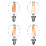 Ampoule LED G14 E12, 4W, 40W égal, 4 pièces