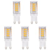 T4 G9 LED Bulb, 3.5 Watts, 40W Equivalent, 5-Pack