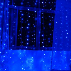 Luzes Natal Cortina 300 Leds com 8-modo Controlador 3 x 3m