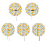 Ampoule LED G4 Side Pin, 3W, 25-30W égal, 5 pièces