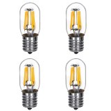 T22 E17 Intermediate Base 2W LED Vintage Antique Filament Light Bulb, 25W Equivalent, 4-Pack