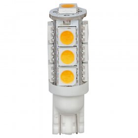 Miniature Wedge Retrofit 194 921 168 LED Bulb, 13 SMD 5050 LEDs, 2.6W, 15-20W Equal, 5-Pack