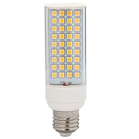 T10 E26/E27 Rotatable LED Tubular Bulb, 7 Watts, 60W Equivalent