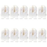 T5 Tube Light G5 Bi-Pin Base Tombstone Lampholder 10-Pack