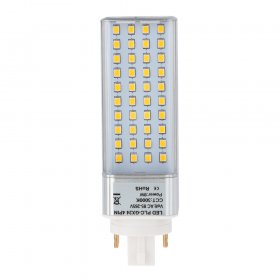 PLC Lamp GX24Q 4-Pin LED Bulb, 8 Watts, 18W Equivalent