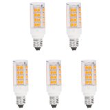 Mini Candelabra E11 Base LED Bulb, 3.5 Watts, 35W Equivalent, 5-Pack