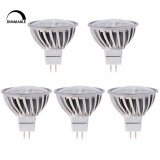50W Equivalent Aluminum 12V AC/DC 5W 5-Pack HERO-LED MR16-U6S-WW Dimmable MR16 GU5.3 Low Voltage LED Halogen Replacement Bulb UL Approved Warm White 3000K 