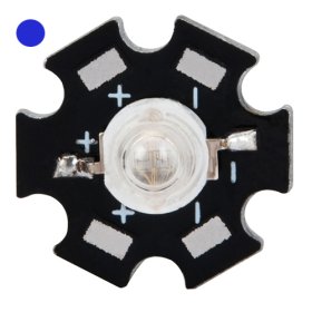 High Power LEDs - 3W - Royal Blue 445nm - 10-Pack