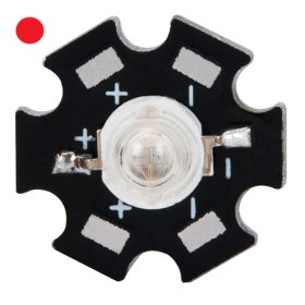 High Power LEDs - 1W - Red - 10-Pack