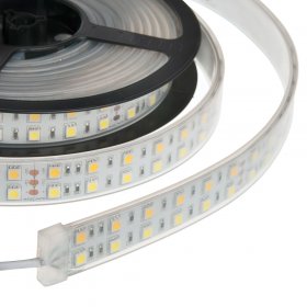 Color Temp LED Tape, 600 SMD 5050 LEDs, 24V DC, 144 Watts, IP65 Weatherproof