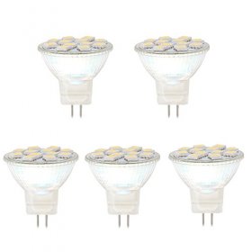 MR11 GU4 LED Bulb, 2.5 Watts, 25W Equivalent, 5-Pack