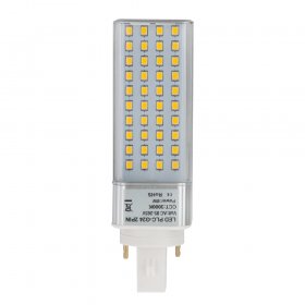 LED-Kompaktleuchtstofflampe G24D 2-Pin 40-LED 2835 SMD 120° 8W = 18W