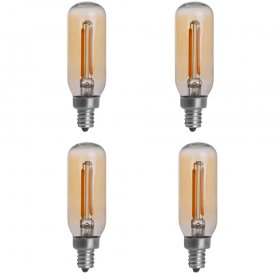 Gold-Farbton T8 E12 2W LED Lampe, 25W, 4 Stück