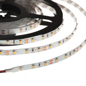 LED Lichtband Strip 5m Länge 8mm Breite, 300-LED 12V DC 24 Watt IP33, 2 Stück