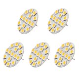 Back Pin T3 JC G4 LED Bulb, 3 Watts, 30W Equivalent, 5-Pack Back Pin T3 JC G4 LED Bulb, 3 Watts, 30W Equivalent, 5-Pack