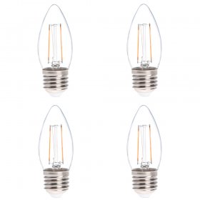 Ampoule LED B11 E27, 2W, 25W égal, 4 pièces