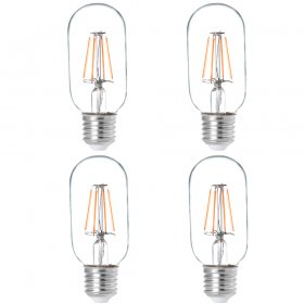 Ampoule LED T14 E27, 4W, 40W égal, 4 pièces