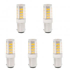 Ampoule LED BA15D 1142, 120V, 3.5W, 35W égal, 5 pièces