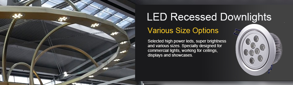 Recessed LED Downlights