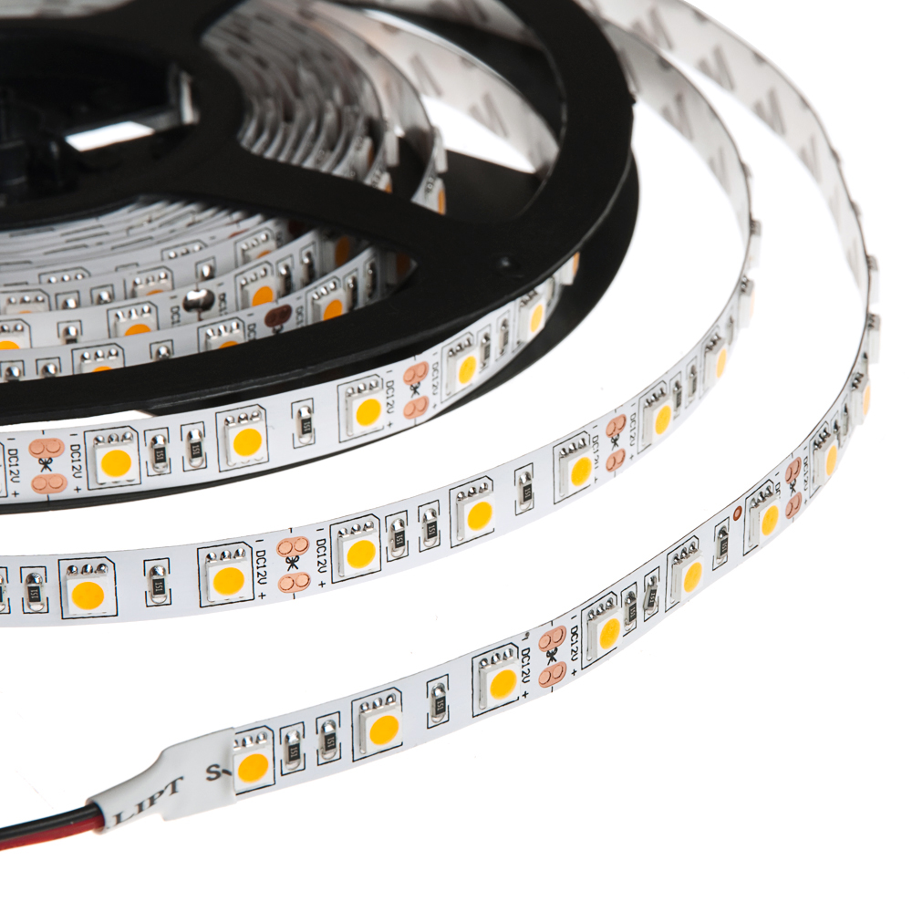 32.8FT 10M Single LED Tape Light, 300 SMD 5050 LEDs, DC, 72 Watts, IP33 Nonwaterproof (2x 5M/Reel) [5M300TAD-24V] - $52.99 : HERO-LED .com