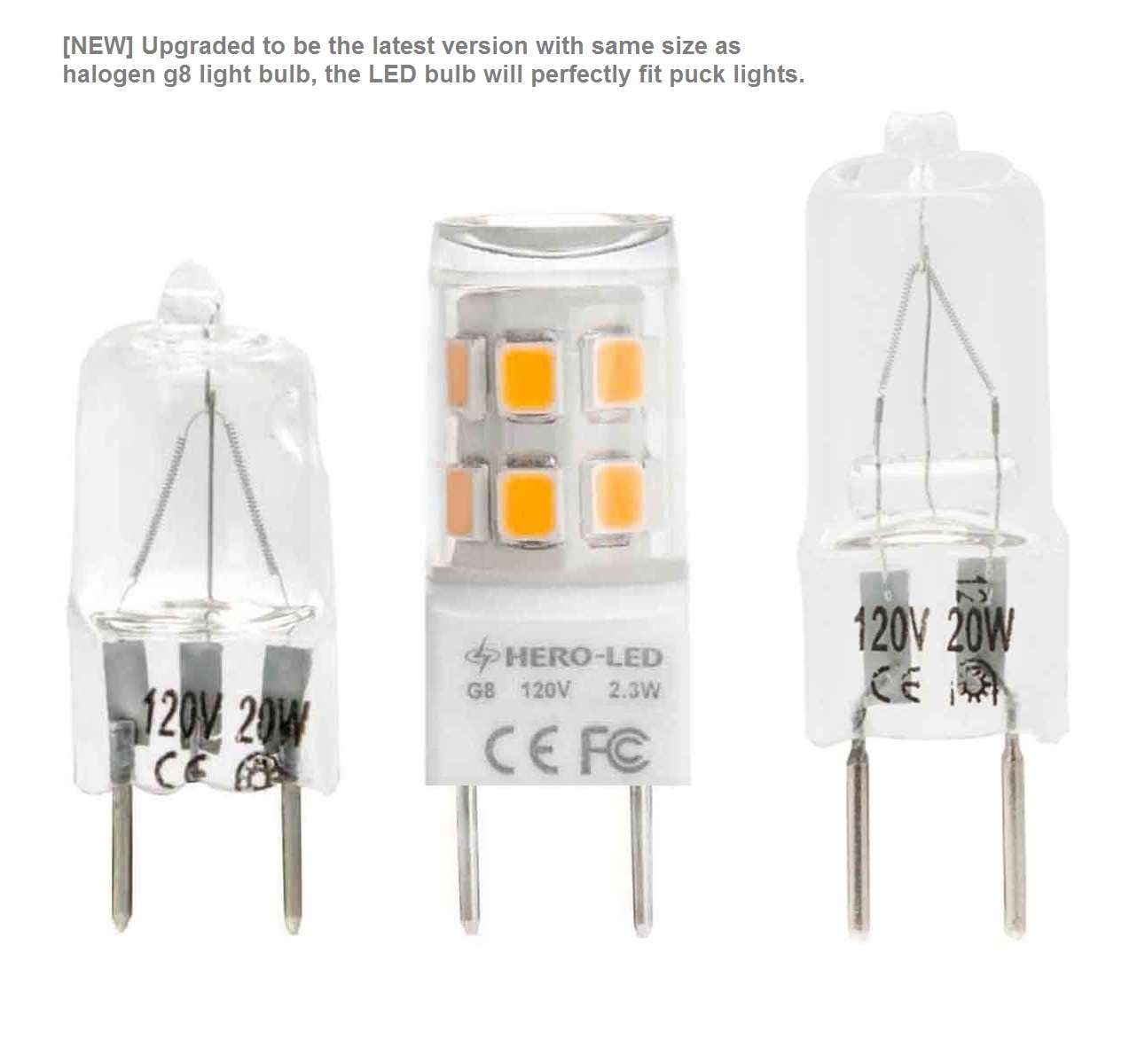 Simba Lighting 5-Pack G4 1.5W LED Bulbs – 20W Halogen Replacement, 12V, 3000K Soft White