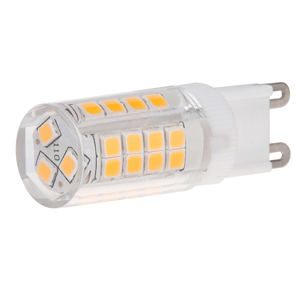 T4 G9 LED Bulb, 3.5 Watts, 40W Equivalent, 5-Pack [G9-51S] - $39.95