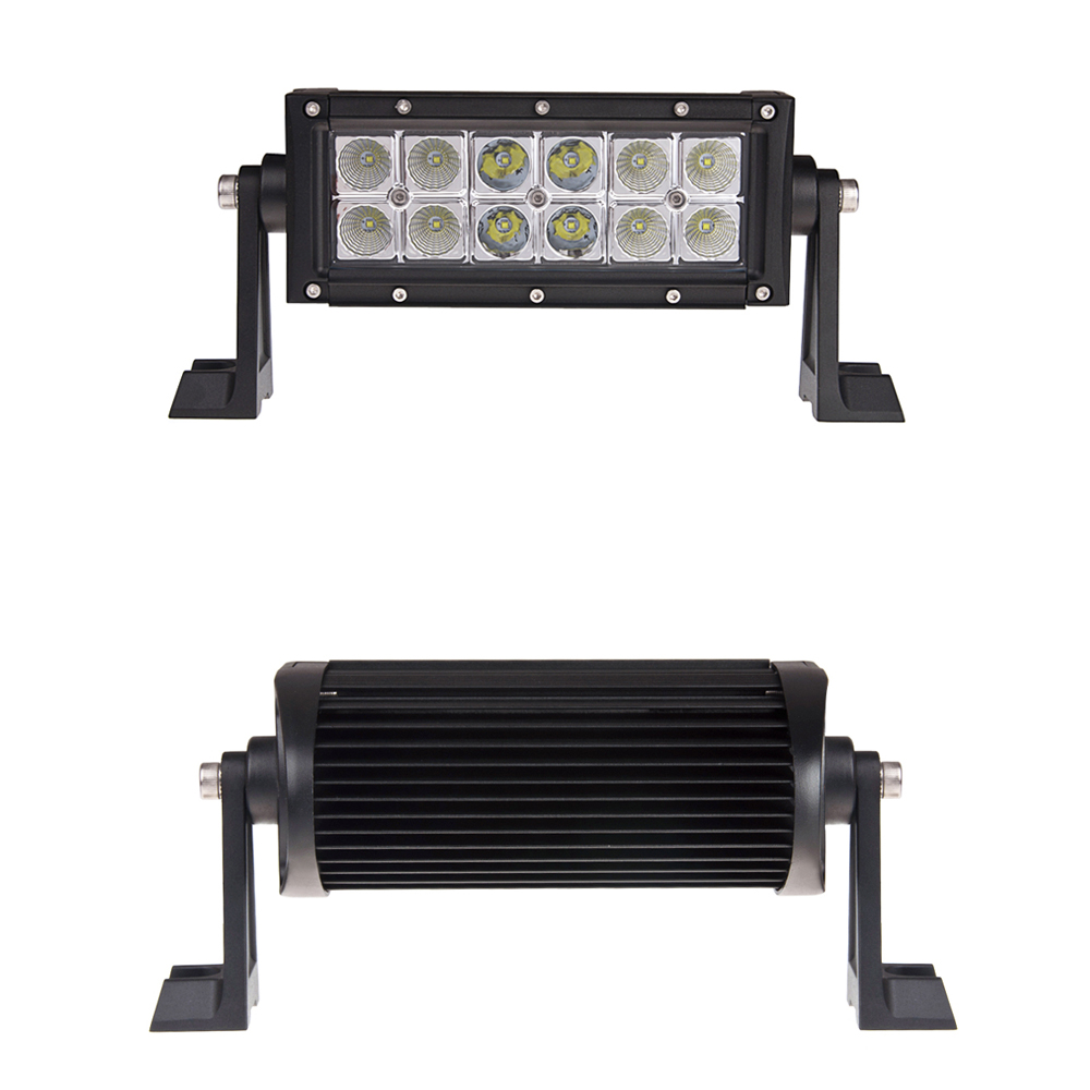 thumbnail image 2 of Pro Form 2x 6 Inch Round LED Offroad Pod Lights - 36W With Mounting Brackets For Bumper, Grille, Roof 2 of 5