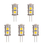 Back-Pin Tower T3 JC G4 LED Bulb, 1.8 Watts, 10-15W Equivalent, 5-Pack Back-Pin Tower T3 JC G4 LED Bulb, 1.8 Watts, 10-15W Equivalent, 5-Pack