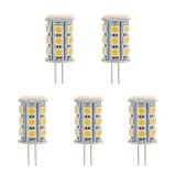 Back-Pin Tower T3 JC G4 LED Bulb, 4.8 Watts, 30-35W Equivalent, 5-Pack Back-Pin Tower T3 JC G4 LED Bulb, 4.8 Watts, 30-35W Equivalent, 5-Pack