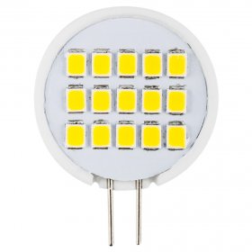 LED Lampje Side-Pin G4 12V 15 LEDs 5050 SMD 120° = 30W